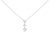 Introducing an exquisite masterpiece that effortlessly combines elegance and sophistication. This 10K White Gold Pendant...