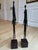 Metal 1980s American Brutalist Welded-Steel Figural Sculptures, Giacometti Style — A Pair For Sale - Image 7 of 12