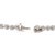 950 Platinum CTW Lab Grown Diamond Pin Hinge Link Tennis Chain Necklace For Sale In Houston - Image 6 of 8