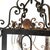 French Country Vintage Forged Iron Itakian Lantern For Sale - Image 3 of 8