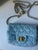 2020s Tweed Mini Shoulder Bag With Chain For Sale - Image 5 of 8