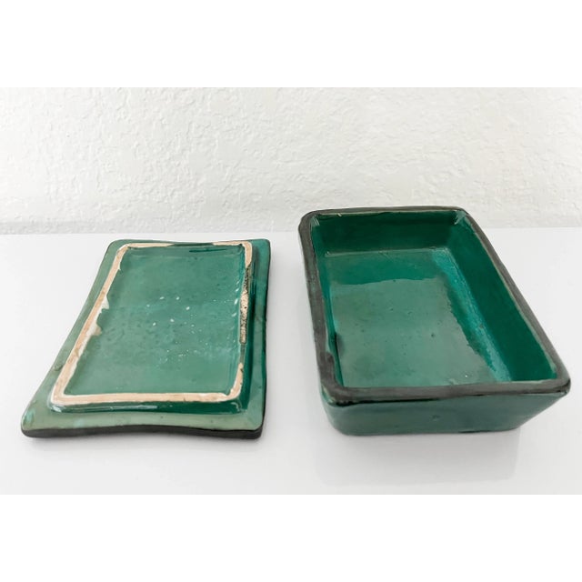 1960s Italian Ceramic Box For Sale In Sacramento - Image 6 of 7