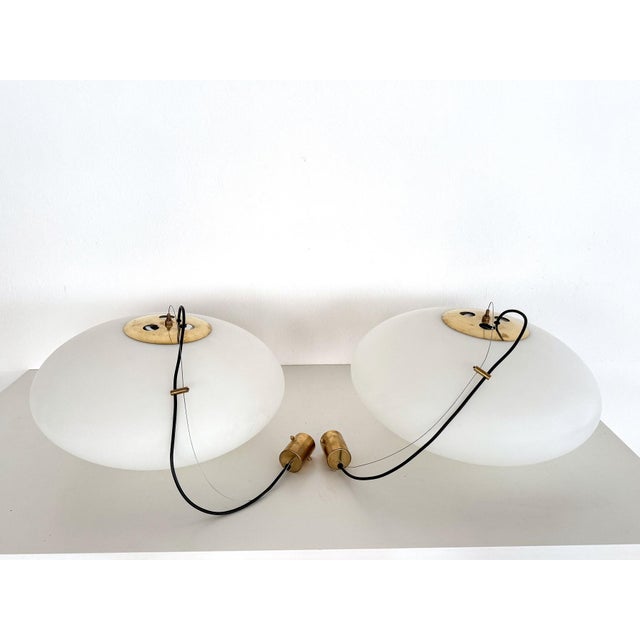 Mid-Century Modern Pendant Light from Stilnovo, Italy, 1950s For Sale - Image 3 of 17