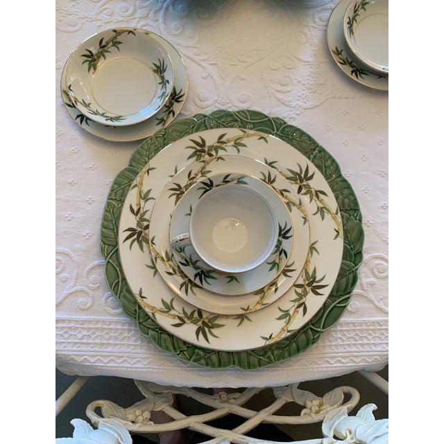 Vintage Bali Hai Kent Fine China Bamboo Service for Four- 24 Pieces For Sale - Image 11 of 12