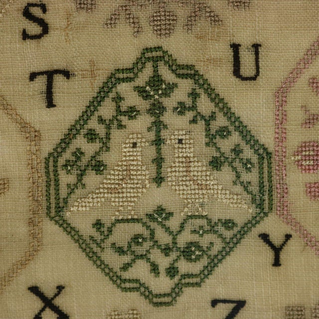 Antique Quaker Sampler, 1809, Mary Grigg, Banwell For Sale - Image 13 of 18