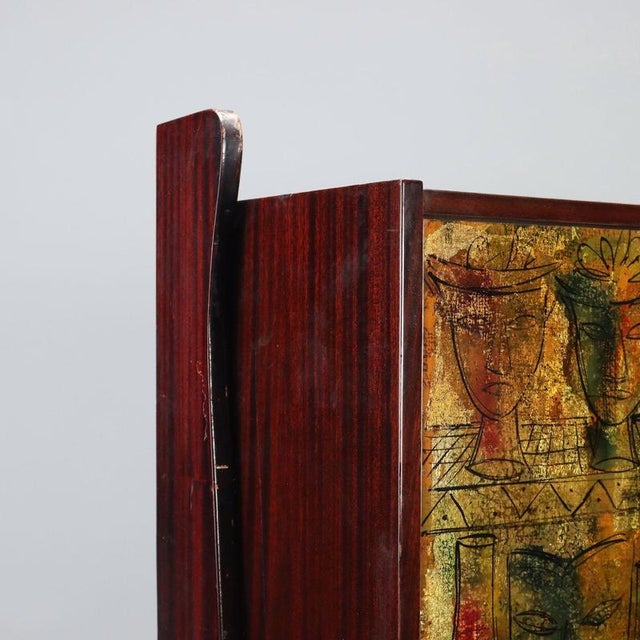 Vintage Bar Cabinet in Mahogany, 1960s For Sale - Image 5 of 13
