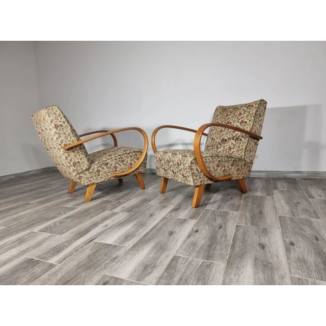 Art Deco Armchair by Jindrich Halabala For Sale - Image 11 of 11