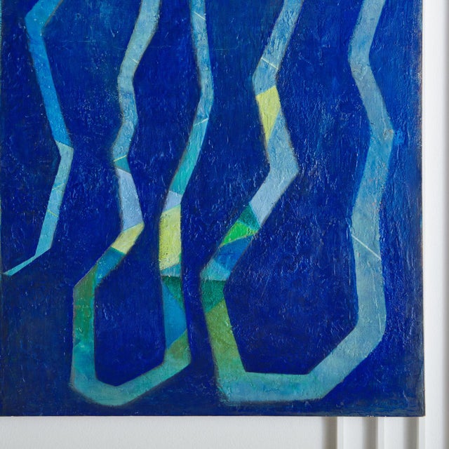 ‘Snake River ’ by Chicago Artist, Karen Parisian. Acrylic + Mixed Media on Canvas. Karen Parisian is a Chicago based...