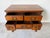 Wood Vintage English Queen Anne Style Walnut Dressing Table / Low Chest For Sale - Image 7 of 13