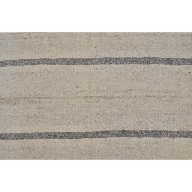 Textile Vintage Turkish Organic Kilim Runner For Sale - Image 7 of 10
