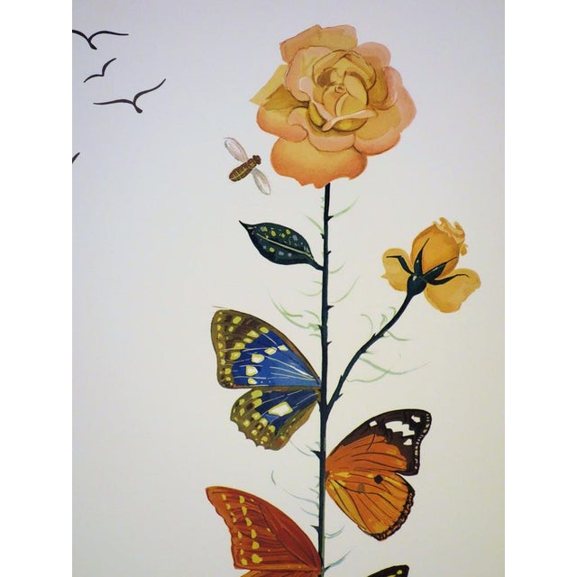Salvador Dali, Flordali II, Lithograph For Sale - Image 4 of 7