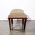 Italian Mid Century Modern Sculptural Graphic Walnut & Taupe Mohair Bench For Sale - Image 12 of 13
