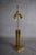 Italian Hollywood Regency Brass Table Lamp with Caramel Lacquer Panels, 1970s For Sale - Image 4 of 9