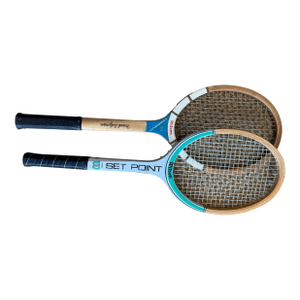 Vintage Wooden Racquets, Pair