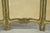 Antique French Louis XV Hand Painted Petite 3 Panel Folding Dressing Screen For Sale - Image 16 of 18