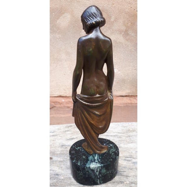 1920s Lucien Alliot, Art Deco Sculpture, 1920s-1940s, Bronze For Sale - Image 5 of 14