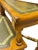 Wood Vintage English Wood Library Spiral Step Ladder With Green Tooled Leather Tread Insets For Sale - Image 7 of 18