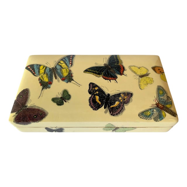 Fornasetti Butterfly Box For Sale