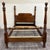 Vintage Full Size Duncan Phyfe Style Traditional Low Poster Cannonball Bed For Sale - Image 4 of 11