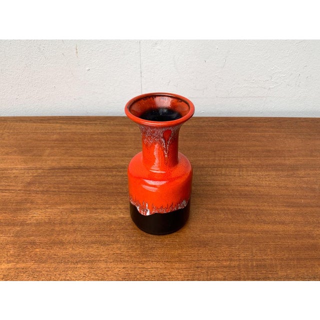 Vintage West German Pottery WGP Vase from Jasba, 1970s For Sale - Image 3 of 14