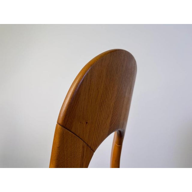 1970s Vintage Danish Oak Dining Chairs by Niels Koefoed, 1970s, Set of 4 For Sale - Image 5 of 11