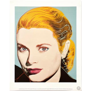 Andy Warhol Pop Art Grace Kelly 1989 For Sale