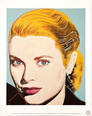 Andy Warhol Pop Art Grace Kelly 1989