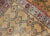 Yellow Vintage Turkish Oushak Rug With Golden Tan Field and Repeating Rosette Motif For Sale - Image 8 of 9