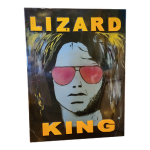 Lizard King Pop Art Piece