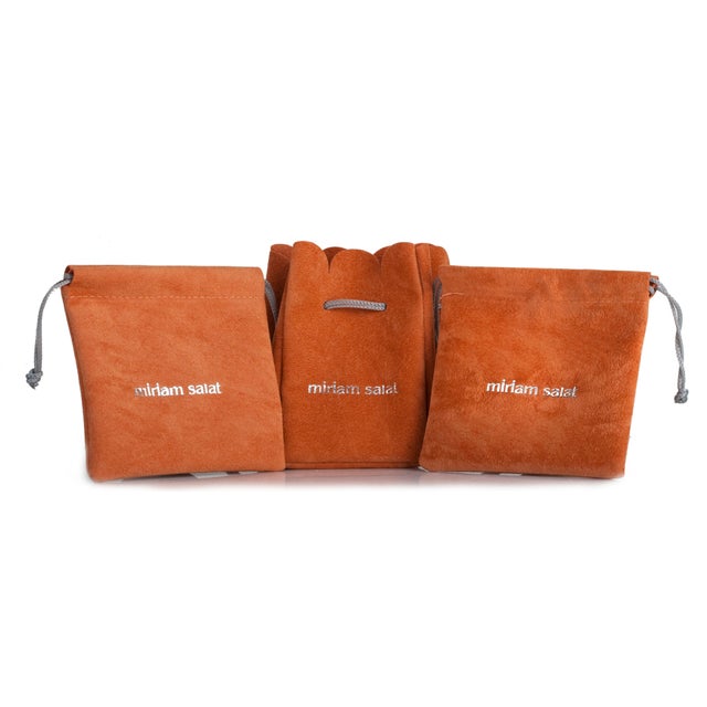 Miriam Salat Pastel Pink Baroque Ring In Sterling Silver & White Topaz For Sale - Image 14 of 18