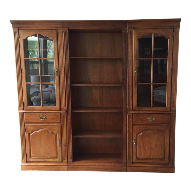 1990s Traditional Thomasville Bookcases Set of 3 Chairish