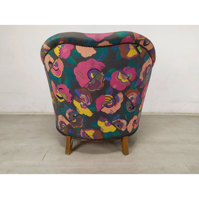 Large Art Deco Armchair For Sale - Image 11 of 18