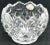 Mid-Century Modern Vintage Bohemia Lead Crystal Art Bowl Votive For Sale - Image 3 of 5