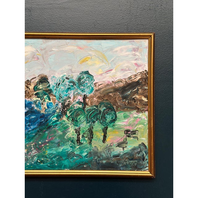 Norvy, Forest, 1994, Oil on Canvas, Framed For Sale - Image 12 of 18