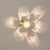 Petal Suspension Lamp in Murano Crystal and White Glass, Italy, 1990s For Sale - Image 12 of 13