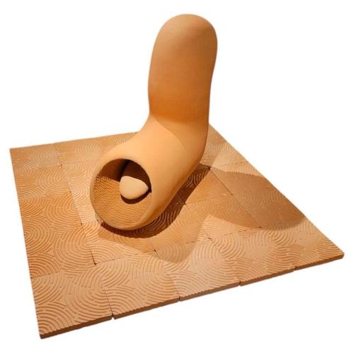 D of the Fertile Crescent Sculptural Object by Caspi Ceramics Nl For Sale - Image 9 of 9