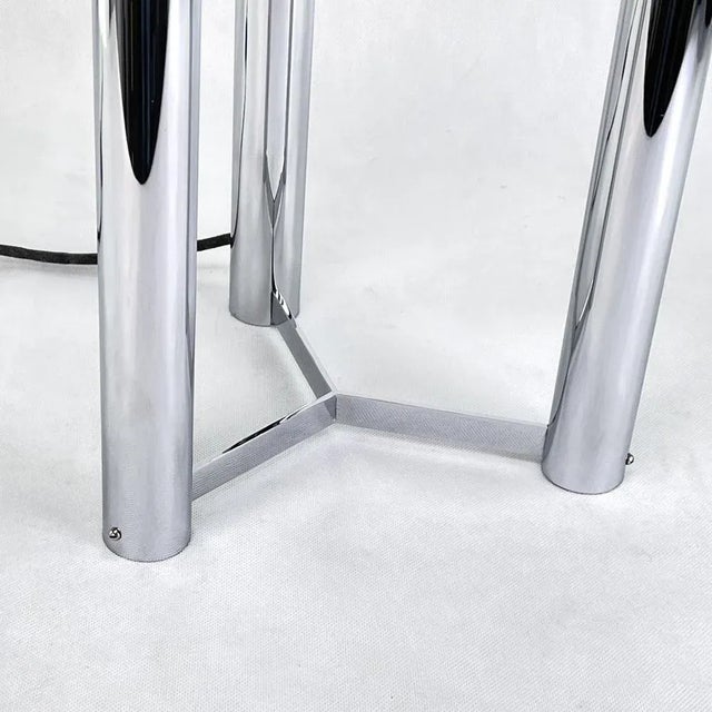 Metal Vintage Sputnik Atomic Desk Lamp from Kalmar, 1970s For Sale - Image 7 of 9