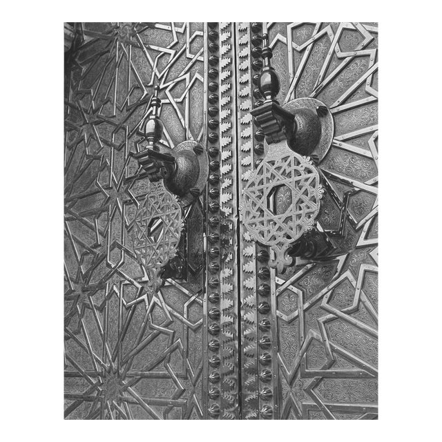 1976 Moroccan Architectural Pattern Photograph by Don Ware For Sale