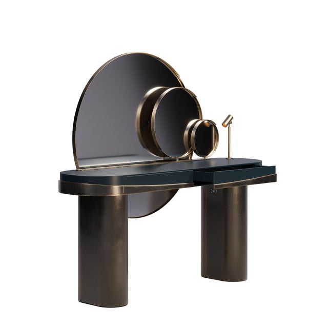 Aldrich Dressing Table by Porus Studio For Sale - Image 6 of 18