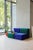 Contemporary Curt Modular Set - Flexible Bench - Dama - 0048 (Dark Blue) by Ambivalenz, Set of 3 For Sale - Image 3 of 5