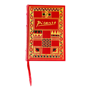 Picasso Leather-Bound and Gilded Book Autographed by Ariana Huffington