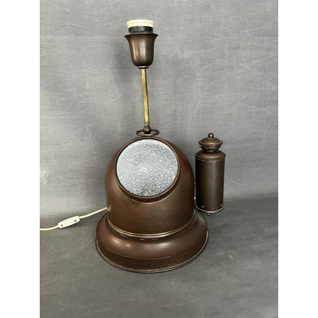 Vintage Naval Lamp, 1970s For Sale - Image 6 of 8