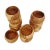 2020s Simple Teak Wood Round Bowl For Sale - Image 5 of 6