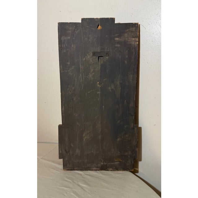 Share Vintage Hand Carved Religious Stations of the Cross Jesus Wall Sculpture Statue For Sale - Image 12 of 13