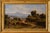 Ettore Cumbo Borgia, Landscape of the Roman Countryside, 19th century, Oil Painting on Canvas For Sale - Image 8 of 8