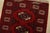 Turkmen Runner 2’7” X 9’6” Red Wool Vintage Tribal Hand-Knotted Oriental Rug For Sale In Philadelphia - Image 6 of 11