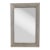 Wicker and Rattan Rectangular Mirror 1950 For Sale