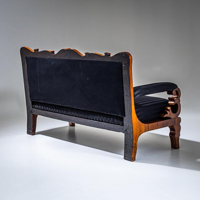 Biedermeier Settee, Germany, 1830 For Sale - Image 5 of 10