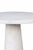 White Sculptural Marble Pedestal Table in the Style of 1970 Angelo Mangiarotti For Sale - Image 8 of 10