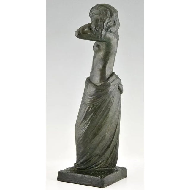 Georges Gori, Art Deco Standing Nude, 1930, Bronze For Sale - Image 3 of 12